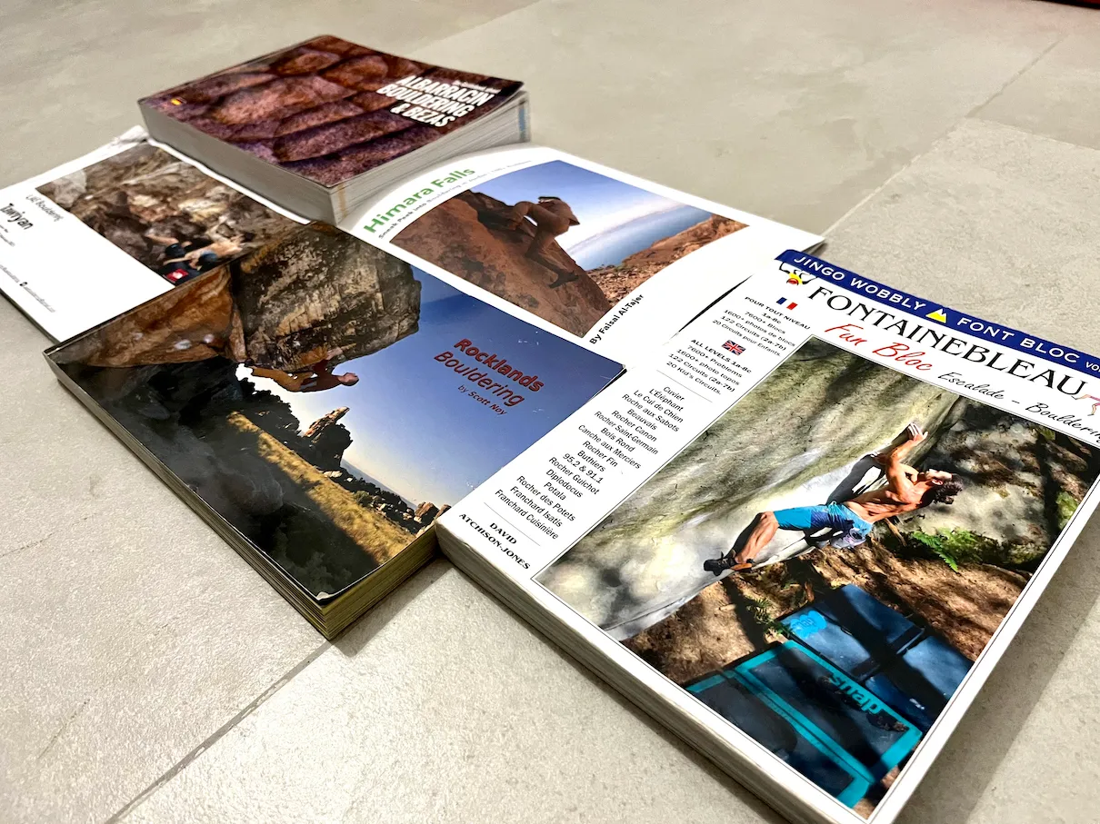Even with modern tech, guidebooks are nice