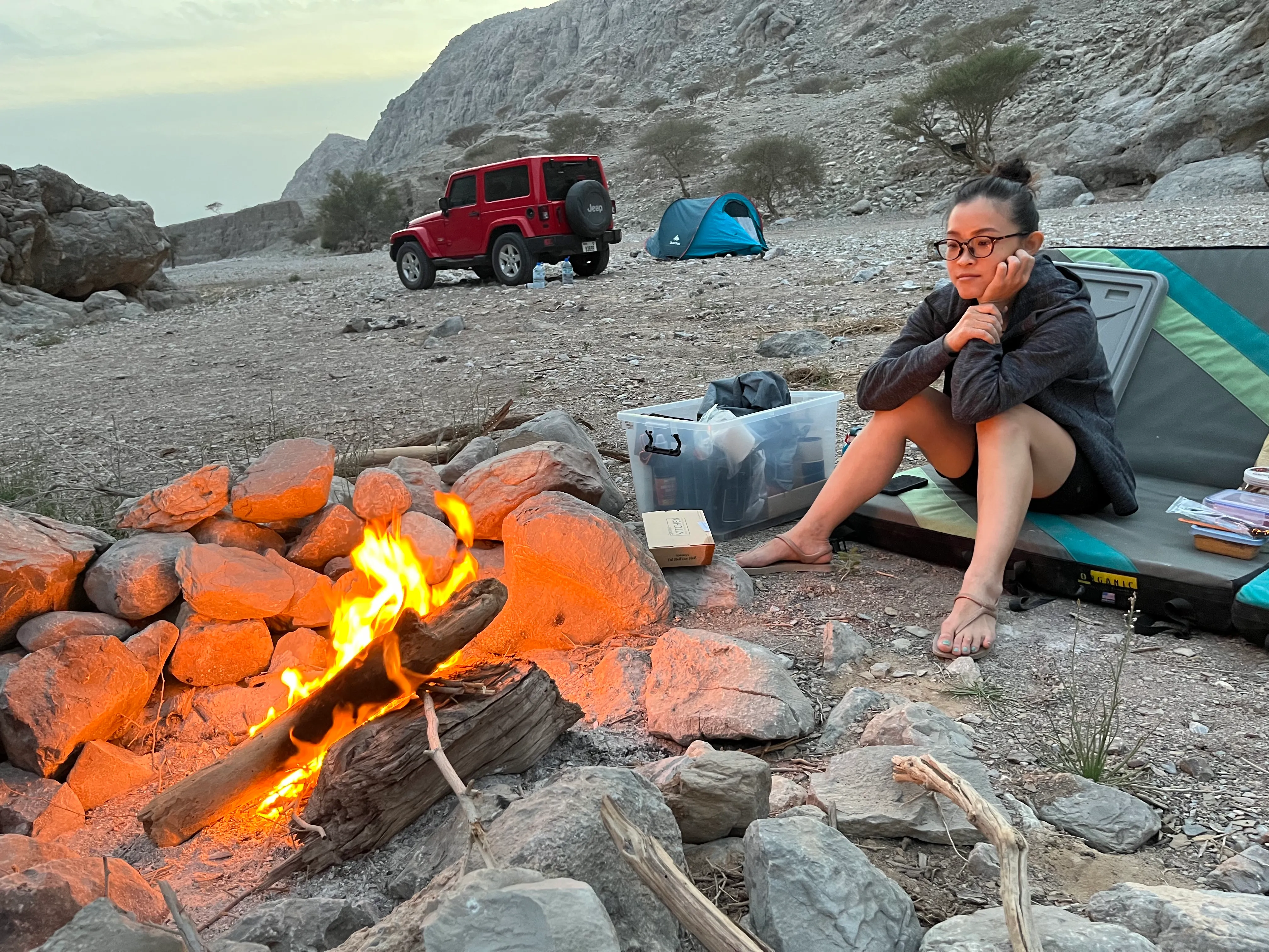Camping in Ras Al Khaimah UAE