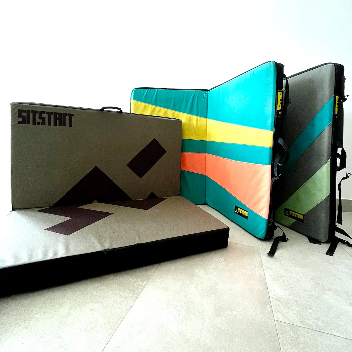 Bouldering crashpads