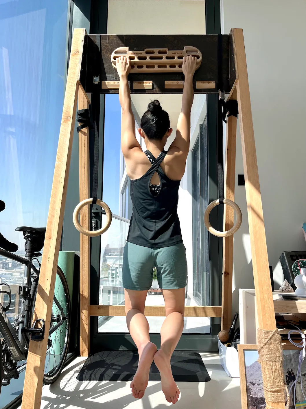 Hangboard for climbing specific training