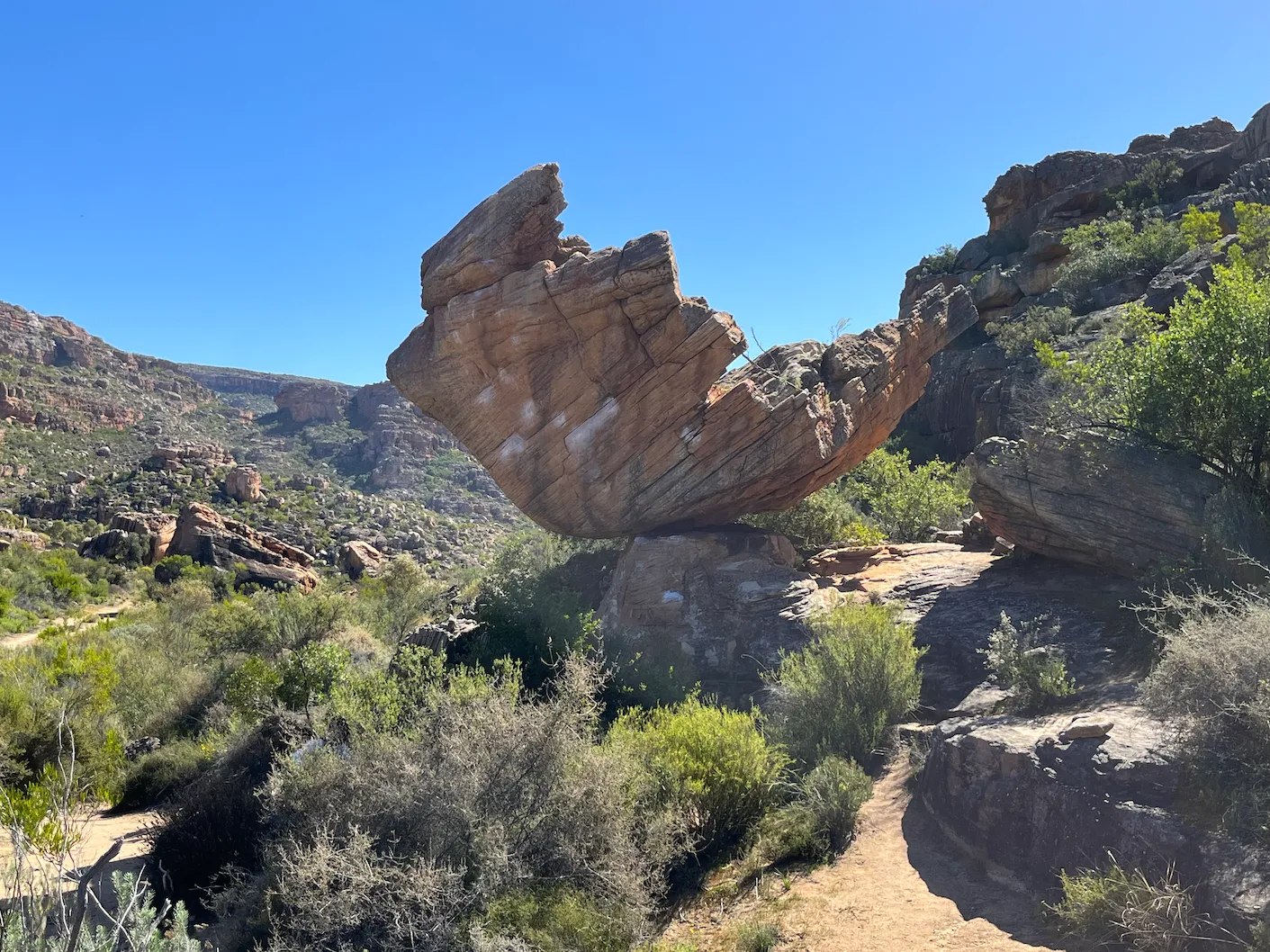The Hatchling (V11) in Rocklands