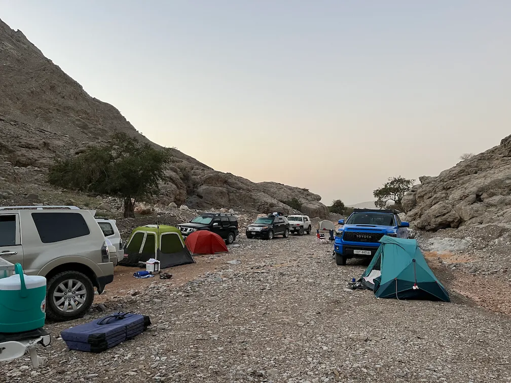 Overnight camping at Tawiyan